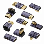 Nfhk Hdmi 2.1 Female Vertical 90 Degree Right Angled Low Profile Adapter 8k 60hz. Fixed Price $7.99.