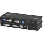 Aten - Ce604 Dvi Dual View Kvm Extender-taa Compliant 1 Computer(s). Fixed Price $809.64.