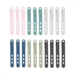 U Brands Silicone Cord Organizer Cable Clips, Set Of 20 Assorted Pastels. Fixed Price $17.44.