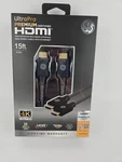 Nib Ge Ultra Pro 15-ft High-definition Speed Hdmi Cable 4k Hdr Ethernet Gold. Fixed Price $10.00.