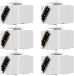 Hdmi Keystone 8k, White Coupler For 2.1a Cable Pass Through,. Fixed Price $30.93.