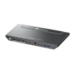 Av Access Kvm Switch Dock For A Laptop And 2 Desktop Pcs, Dual 4k Monitor Usb.... Fixed Price $488.09.