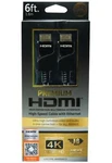 New Ge 6ft Hdmi Cable With Internet Ultra Hd 4k 18gbs Gold Leads. Fixed Price $6.00.