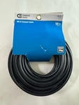 Commercial Electric 50 Ft. Black Rg-6 Coaxial Cable. Fixed Price $6.99.