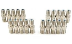 20 X F81 3ghz Barrel Connector Rg6 Coax High Frequency Cable Splice Adapter Dish. Fixed Price $10.99.