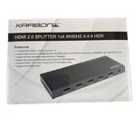 Karbon A/v K3894 - 2.0 Splitter 1x4 4k60hz 4:4:4 Hdr Brand New Sealed. Fixed Price $49.99.