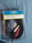 New Philmore Vck83t Gold Rca Video + Audio Dubbing Cable Stereo 3ft Nos. Fixed Price $6.00.