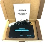Sgeyr Hdmi 2.0 Switch Splitter 3 Port 4k In 1 Out Ultra Hd. Fixed Price $20.00.