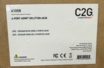 C2g 41058 Hdmi Splitter 1x4 4k 30hz Legrand 4 Port Distribution Amplifier. Fixed Price $19.95.