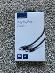 Insignia Displayport Cable 4k Ultra Hd 6 Ns-pdd607. Fixed Price $2.50.