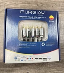 Belkin Pure Av Component Video & Rca Audio Cable For And 8 Ft Length. Fixed Price $19.99.