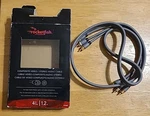 Rocketfish Composite Video/stereo Audio Rca Cable 4ft (1.2m) Model Rf-g1201. Fixed Price $9.99.
