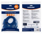 Intellinet Slim Cat6 Ethernet Patch Cable 10 Pack 1.5ft Blue Utp Rj45 Network. Fixed Price $18.34.