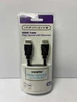 Infinitive 4k Hdmi Cable High Speed Ethernet 6ft New. Fixed Price $9.98.