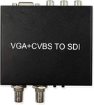 Hdsunwstd Vga+cvbs To Sdi Converter Vga Av+r/l Audio Sd/hd/3g Box. Fixed Price $69.00.