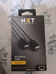 Nxt Technologies Displayport Cable, 6 Ft, Black Nx60395 Nib. Fixed Price $9.95.