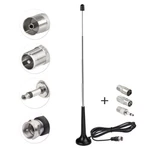 Telescopic Indoor Radio Antenna &adapters For Denon Pioneer Onkyo Yamaha Marantz. Fixed Price $12.50.