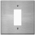 Oversized Metal Light Switch Plate 5.5 Jumbo 2 Gang White Extra Large Double. Fixed Price $21.02.