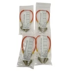 Speedyfibertx 4-pack Lc To Duplex Fiber Optic Patch Cable 0.2m Multimode. Fixed Price $26.54.