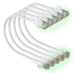 Cablegeeker Cg-cat6a-mst Cat6a Ethernet Patch Cable 3ft 5-pack White New Sealed. Fixed Price $7.99.