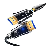 50ft Hdmi Cable Fiber Optic 8k 48gbps, In Wall 2.1 Cord With Detachable .... Fixed Price $136.68.