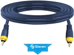 Steren 100ft Python Home Theater Rca-rca Video Cables 254-140bl. Fixed Price $19.99.