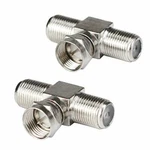 Kostona F-type Rg6 Coax Cable Splitter Combiner Adapter Connecter For Tv Video 2. Fixed Price $9.43.