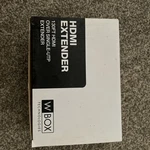 Wbox 0e-hdmiextdr 130 Ft Hdmi Over-single Utp Extender W/ Power Cords. Fixed Price $22.00.