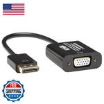 Tripp Lite Eaton Displayport To Vga Adapter Cable Active Converter. Fixed Price $42.03.