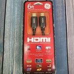 Ge High Speed 6 Ft Hdmi Cable 34206 Ethernet Multimedia Interface New Sealed. Fixed Price $2.40.