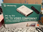 New Grandtec Pc To Tv Video Component Converter With Remote -. Fixed Price $34.99.