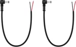 Dc Power Pigtail Cable, 2-pack 5.5mm X 2.1mm 90 Degree Right Angle Barrel Mal. Fixed Price $12.63.