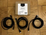 Amazon Basics Hdmi Cable, 3-pack, 10ft, 4k 60hz, High-speed. Fixed Price $10.00.