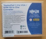 Tripp Lite P136-06n-hv-v2 Displayport 1.2 To Hdmi Vga Adapter Converter 4kx2k Dp. Fixed Price $28.77.