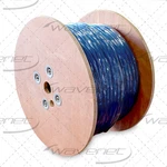 Wavenet H25e26qmbl2 (2) Cat5e 350mhz Utp + Rg-6 Quad-shield Cable 500ft Blue. Fixed Price $150.00.