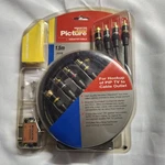 New Monster Cable Picture-in-picture Pip Connection Kit 1.5 M 4' 9" Long. Fixed Price $11.86.