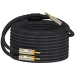 Ztoxlr 20ft 3.5mm To Rca Audio Adapter, Hifi Sound, Metal Shell, 20ft, Black. Fixed Price $14.03.