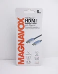 Magnavox High Speed Hdmi Braided Cable W/ Ethernet, 6 Ft, Black - Free Shipping. Fixed Price $11.96.