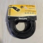 Philips Swv2155w/27: Rg6 Coaxial Cable 25 Feet - Black. Fixed Price $7.50.