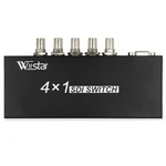 Wiistar 4x1 3gb/s Sdi Switcher With Reclock Technology Supports Sd Hd & 3g-sdi. Fixed Price $82.00.
