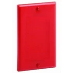 5pc Leviton 80714-r Blank Wallplate, 1-gang, Nylon, Red, Standard, Box Moun. Fixed Price $22.73.