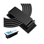 Adhesive Cable Management Clip (20pcs Black),cord Under Desk,wire .... Fixed Price $12.86.