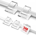 100 Pcs Outdoor Light Clips Clear (small & Large), Adhesive Cable For Wall. Fixed Price $14.33.