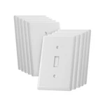 Bates- Light Switch Cover, Plate Covers, 10 Pack, Standard-size, White. Fixed Price $17.99.