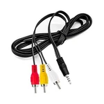 Love Your 10ft 3.5mm Trrs To 3 Rca Stereo Audio Video Aux Cable, 10 Ft. Fixed Price $21.38.