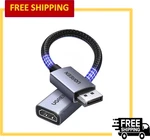 Ugreen Unidirectional 4k 30hz Dport 1.2 Male To Hdmi 1.4 Female Adapter, 0.66ft. Fixed Price $14.99.