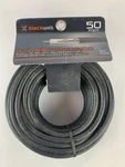 Blackweb 50ft Quad-shield Coax Cable Rg6 In-wall Rated High Performance. Fixed Price $9.99.