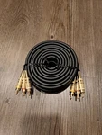 Radio Shack 15-1509 12-foot Gold Series Stereo Audio/video Cable Bulk-no Package. Fixed Price $10.75.