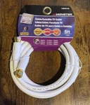 Monster Cable Video Coaxial Digital 75 Ohm 6 ' Carded. Fixed Price $18.00.