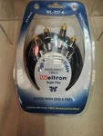 Weltron A/v World Wl-337-6 High End Audio/video Super Flex Cables - New. Fixed Price $12.95.